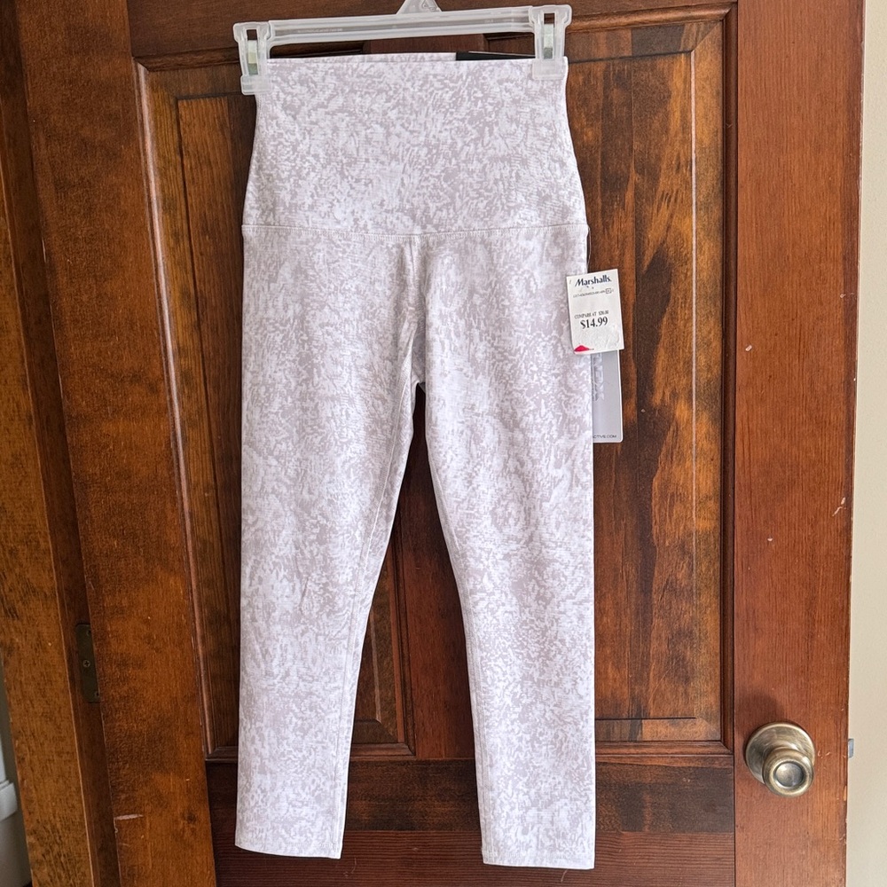 RBX Heather Gray Textured Leggings
